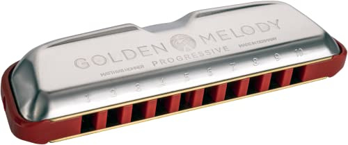 HOHNER Armonica a bocca Golden Melody Progressive A