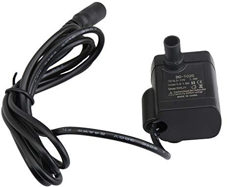 BQLZR 5.5-12v 1-3w Submersible Water Pump 200L/H for Aquarium Fountain Fish Pond