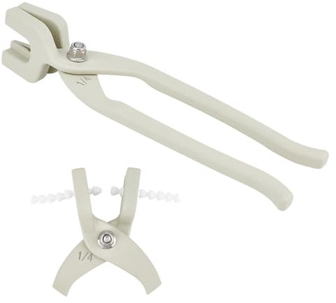 OLYCRAFT Alloy Mounting Pliers Alloy Pliers with Gaskets 7/9.5mm Height Doll Skeleton Joint Tool Doll Skeleton Installation Plier Metal Plier Hand Tools for Handmade Craft Making Dolls Making