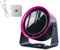 YuuFcy Outfany Cooling Ace, Outfany Cooling Ace Libiyi Cooling Ace Klimagerät mit 3600 mAh wiederaufladbarer Akku, Touch Digital Display Charging Air Circulation Fan Desktop Wall Mounted (Rose Rot)