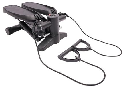 Loobiiny övning quiltad maskin, Swing Stepper med motståndsbad, LCD-display Stepper hemtränare träningsutrustning 150 kg