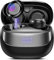 DUSONLAP Mini In Ear Auriculares Inalámbricos Estéreo HiFi Immersiv, 47 horas de tiempo de reproducción, auriculares para dormir con enmascaramiento de ruido pasivo, color negro