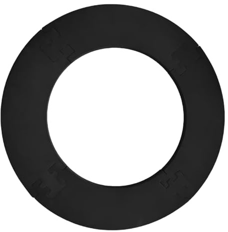 Dart Board Surround Ring, EVA Dartboard Surround Wall Protector, Lightweight EVA Jigsaw Ring Design, Easy Assembly for Family and Party Games