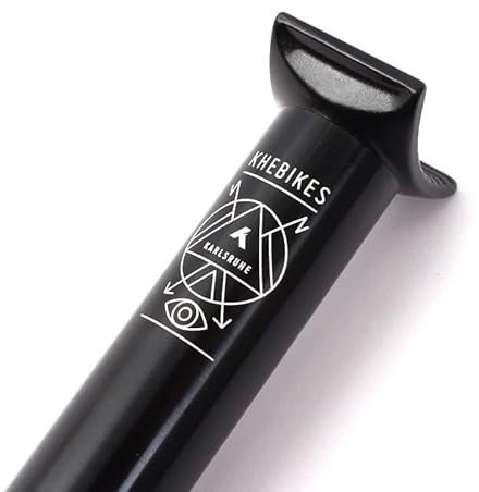 KHE PIVOTAL BMX Race MTB Dirt Jump seat Post 200mm 27.2mm 7005 Aluminum Black only 0.30lbs