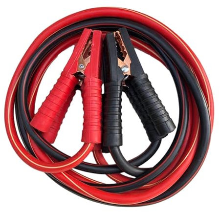 Cable de Demarrage Voiture 3/4 m, 1500A Câble de démarrage pour Batterie de Voiture, Câble d'aide au Démarrage, Câble Batterie Voiture avec Pince Crocodile pour 12V 24V Voiture Camion Fourgon Dies-el