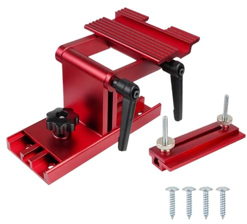 Sharpening Rest Jig - Grinding Guide for Bench Grinder | Aluminum Alloy Adjustable for Accurate, Chisel, Edge Honing - Secure Non-Slip Base for Home, Garage, Workshop Us