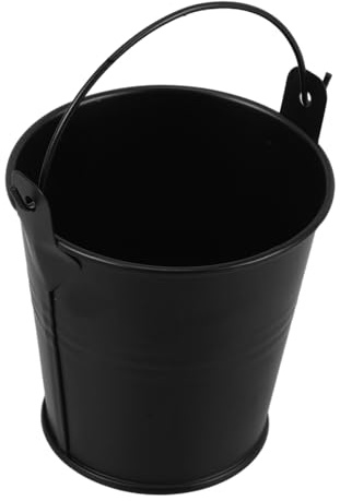 FUNOMOCYA Secchio Per Grasso in Metallo Per Barbecue All'aperto, Secchio Raccogli Gocce Compatto 7,7x7,5x5,6 Cm, Facile Da Pulire e Riutilizzabile Per Griglia e Picnic