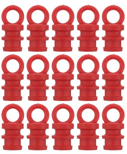 DECORNIJIA 15 Piezas de Tapas para Postes de Barandilla de Plástico Resistente, Accesorios para Conos de Tráfico Compatibles Columnas de Advertencia, Tapas para Control de Tráfico