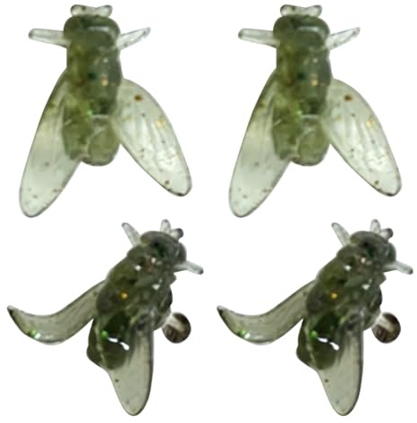 Boucles d ' oreilles moulées à macromolécule extrêmement légères, fabrication détaillée, tenue flexible pour les occasions décontractées, petites boucles d ' oreilles à mouche noire