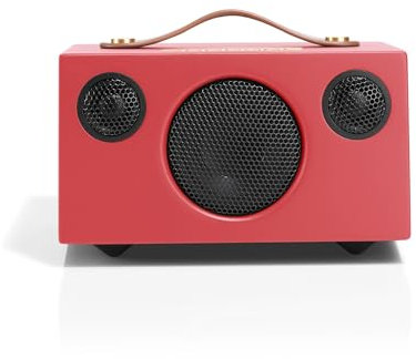 Audio Pro Addon T3+ Corail - Enceinte Portable avec Caisson Bass-Reflex, Bluetooth - sans Fil avec Sortie USB & Simplificateur Numérique – Autonomie 30h