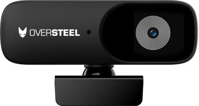 Oversteel - Bulat Webcam 1080P Full HD mit Mikrofon, 30fps, USB 2.0, Rauschunterdrückung, Videoanrufe, Aufnahmen, Konferenzen, PC/Mac/Tablet/Chromebook