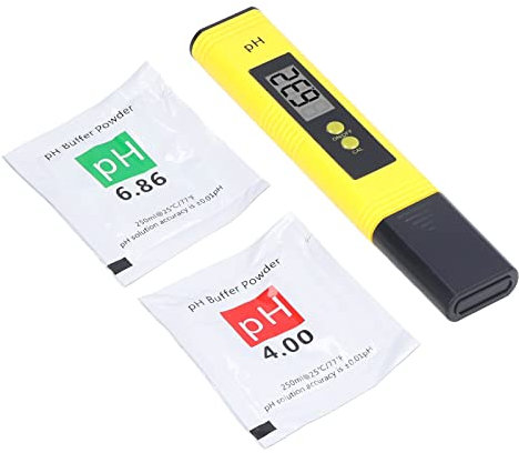Haofy Digital PH Meter, 0.01pH Accuracy Water Tester PH Tester Pen for Drinking Water, Pool, Aquarium, Fish Tank, Hydroponics