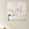 Hode 4 Piezas Espejo Adhesivo Pared, Espejos Adhesivos Puerta Armario Flexibles Pegatina Sin Marco, Decorativos de Baño Estar Dormitorio (20x20cm)