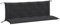 vidaXL Gartenbank-Auflagen 2 STK. Melange Anthrazit 150x50x7 cm Stoff