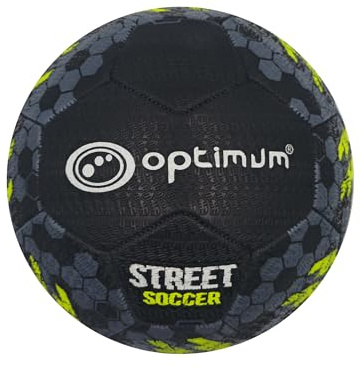 Optimum STREET FOOTBALL - BLACK/YELLOW - MINI