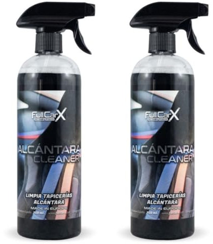 AutoFullCar - Nettoyant pour tissus d'ameublement de 750 ml. FullCarX - Spécial rembourrage peau d'alcantara avec les meilleurs résultats - Sièges - Volants - Plateau - Tapis - Alcantara Cleaner (2)