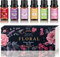 Floral Essential Oils Set 6x10ml -Essential Oils for Diffusers for Home & Candle Making - Rose, Lavender, Lilac, Jasmine, Gardenia, Cherry Blossom Fragrance Oils
