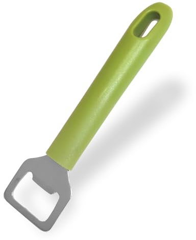 Fackelmann Stappabottiglie con manico in plastica riciclata, materiale parte funzionale in acciaio inox, dimensioni 17 x 4 x 1.5 cm