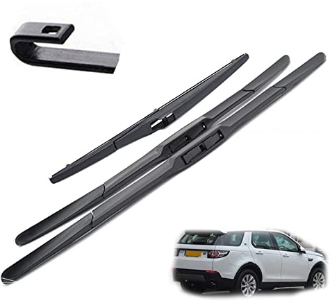 Juego de escobillas limpiaparabrisas Delanteras y traseras, para Land Rover, para Discovery Sport L550 2014-2019, limpiaparabrisas, Ventana, 26&