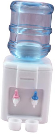 BESPORTBLE 1Set Mini Water Dispenser Model for Doll House Decor Realistic Miniature Drinking Fountain Accessories for House Scenes