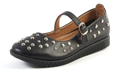 GABYLOU Modell Elisa - Ballerinaskor för kvinnor med breda fötter - bredd H - 2 cm häl - komfort