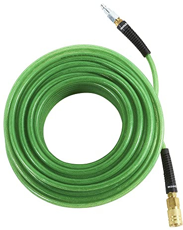 Metabo HPT Air Hose | 1/4-Inch x 100 Ft | Industrial Fittings | Professional Grade Polyurethane | 300 PSI | 115156M