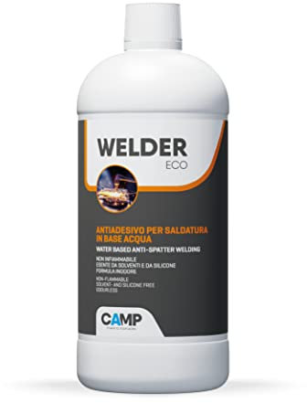 Camp WELDER Eco, Antiadesivo per Saldatura ad Alta Resa, a base acqua, Esente da solventi e sIlicone, 1L, multicolore