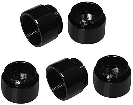 Benkeg M12 Extension Ring, 5PCS/Lot M12 Mount Thread Extension Adapter Zinc Alloy Extender M12 Lens Mount Extension Ring for MTV Interface CCTV Lens and Video Security Camera