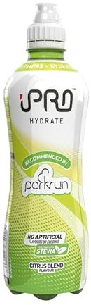 IPro Sports Holdings IPRO Hydrate - (12 x 500ml Bottles) Thirst-Quenchingly Healthy Hydration Drink, Placing Wellbeing At The Heart Of Its Chosen Ingredients (Citrus Blend) 25L/17W/23H