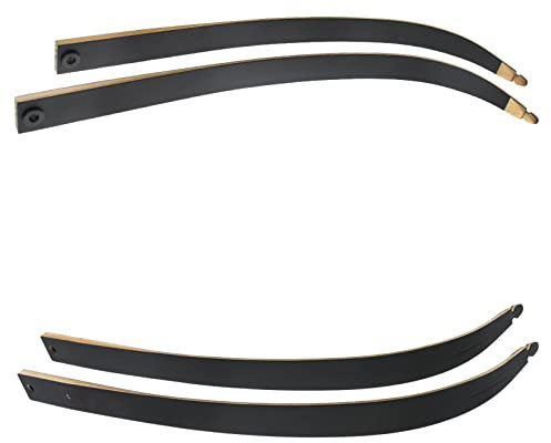 Wurfarme Drake Essential - Black - 16-38 lbs für Einsteiger Recurvebogen (62 Zoll, 30 lbs)