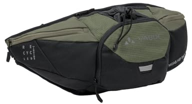 VAUDE Moab Hip Pack 4, Hüfttasche für Radsport mit Flaschenfach, Cedar Wood