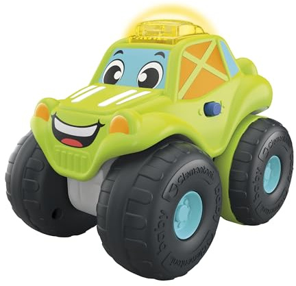 Clementoni Baby Cosmo Dune Buggy, Macchinina Bambino 1-4 Anni, Gioco Prima Infanzia, Fuoristrada con Suoni e Sirene, Stimola Manualità, Vista e Udito, Made in Italy, Lingua Italiana, 17536