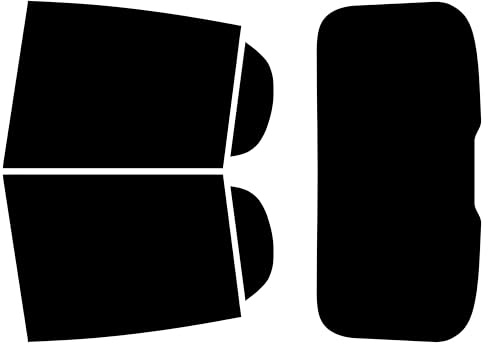 TINTCOM Film Solaire Auto Prédécoupé pour Peugeot 208 5 Portes 2019-... - (20% Noir Fumé Foncé) - Vitres Latérales Arrière & Lunette Arrière - Ajustement sur Mesure, Protection UV