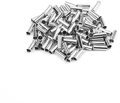 EDI-TRONIC 100 pièces embouts de câble non isolés 2,5mm² EN-2,5mm²