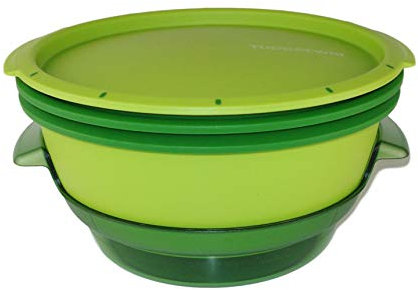 Tupperware Micro-Ondes Gourmet Cuiseur Vapeur Vert Miracle P 19161