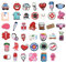 Schuhanstecker Krankenschwester, 40 Stück Crocs Anstecker, Nurse Anstecker Schuhschmuck für Kinder Crocs, Schuh Anstecker, Schuhdekoration Schuh AnhäNger