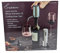 Rabbit Electric Wine Tool Set - 5-Piece Wine Accessory Collection - Aerator, Corkscrew, Cutter, Stoppers, Charging Cables
