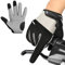 BUTBU Fahrradhandschuhe, Herren Damen Sporthandschuhe, Laufhandschuhe Anti-Rutsch Full Finger, Wasserdicht Winddichte Handschuhe, Fahrrad Handschuh für Laufen, Radfahren, Fahren, Angeln(L, Grau)