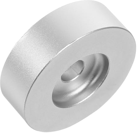 Toddmomy Adattatore per Dischi Vinile con Foro Grande Stabilizzatore Peso Giradischi Giri Design Portatile e Resistente per Lettori e Riproduttori Audio