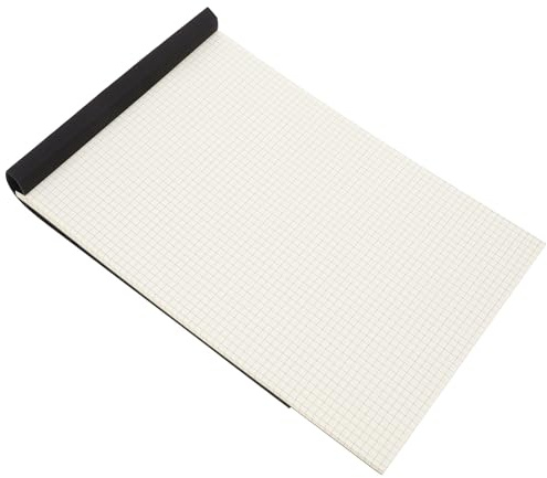 HOLIDYOYO Feuilles de Papier Millimétré Quadrillées A4 80 Pages pour Fournitures Mathématiques et Travaux Scolaires