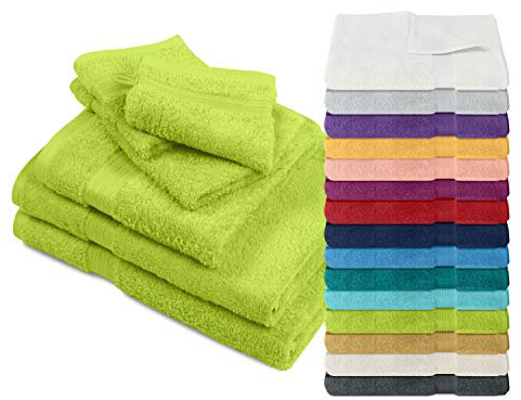 Dyckhoff Siena - Handtuch - Duschtuch - Gästetuch - Duschvorleger 1420.1994, Handtuch [50 x 100 cm], Apfel