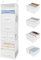 GRANNY SAYS Schrank Organizer Hängend, 1er-Pack Hängeregal mit Schubladen, Weiß Hängeorganizer Schrank Stoff, Stoffregal Hänge Organizer, Hängeregal Kleiderschrank Aufbewahrung für Schlafzimmer