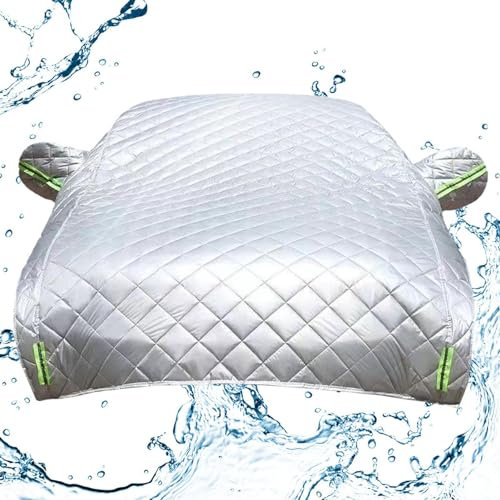 Copriauto Mezza Copertura Per Auto | Telo Antigrandine Per Tutte Le Stagioni Copri Anti Danni Da Grandine Carrozzeria, Berline E SUV