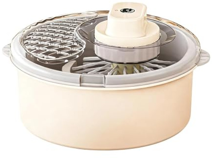 Fruktcentrifugerare elektrisk rengöring och torrskål för | Fruktdroppslunga för sallad, bär, spenat, hem, kök, restaurang, lägenhet och