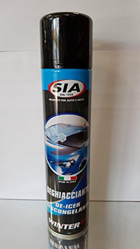 DEGHIACCIANTE VETRI PARABREZZA SERRATURE GUARNIZIONI SCIOGLI ANTI GHIACCIO AUTO