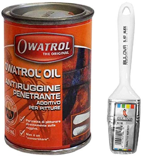 Owatrol Owatrol-Rustol Ato Antioxidante Multifunción Aditivo para Pintura (125 ml con pincel)