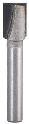 HOHXEN Cleaning Bottom Router Bit, 1 Pcs 1/4 Inch Shank 3/8 Inch Width Surface Planing Woodworking Milling Cutter Tool for Woodworking Trimming and Cleaning - (Blade Depth 9mm)