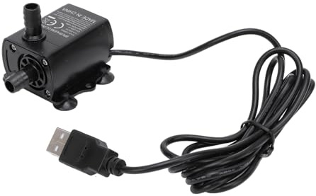 Rengue Fontän Vattenpump Dränkbar Vattenpump, IP68 Vattensäker Akvarium Fontänpump för Fisktankdamm Hydroponic System Trädgårdstillbehör