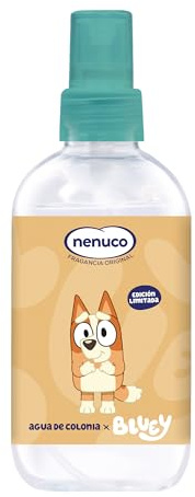 Nenuco agua de colonia fragancia original formato spray 240 ml, Edición Limitada Bingo (Bluey), recomendada para bebés a partir de 3 meses