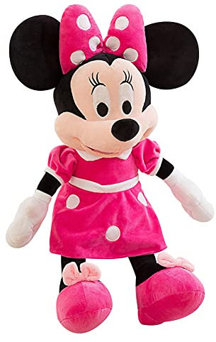 Miinnie Plush Doll, Soft Toy for Children 35 cm, Cute Home Decoration for Boys and Girls, Christmas Birthday Gift